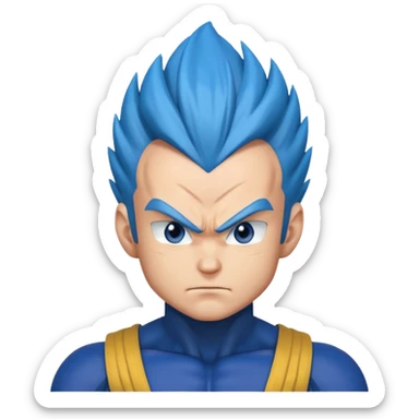 Vegeta blue sticker