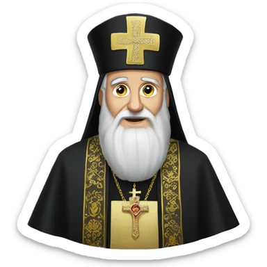 orthodox Patriarch sticker