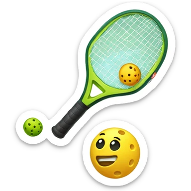 Pickleball sticker