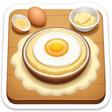 baking ingredients sticker