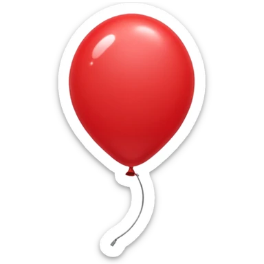 Balloon sticker