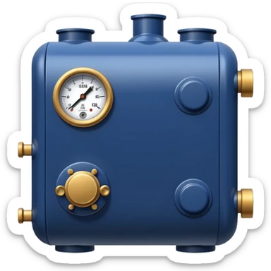 navy blue boiler modern detailed mlore detailed sticker