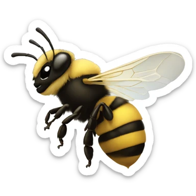 Bee bee love sticker