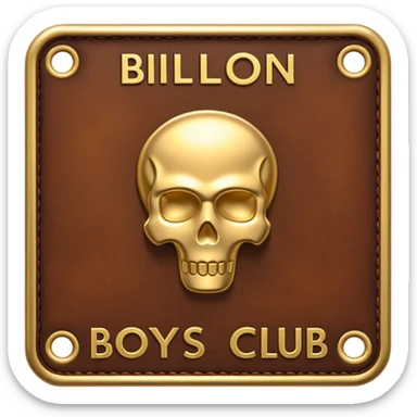 BBC Billion Dollar Boys club pass  sticker