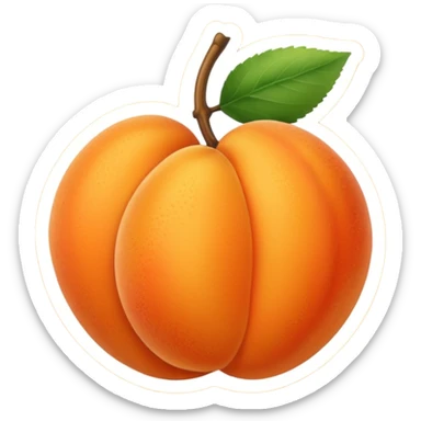 apricot sticker