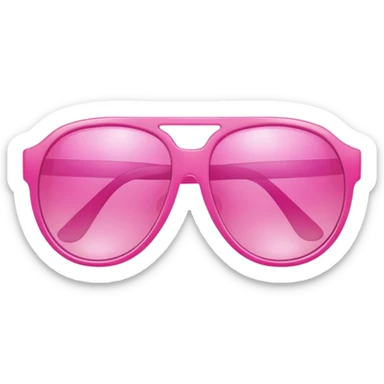 pink sunglasses sticker