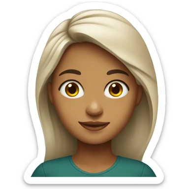 Portuguese girl sticker