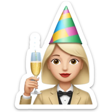 new years eve sticker