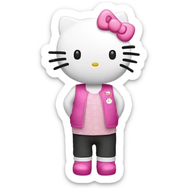 hello kitty sticker