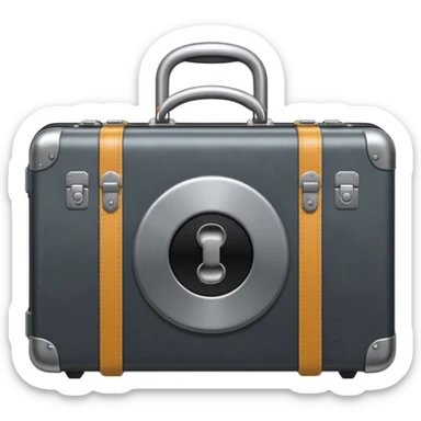 Suitcase Scan X ray sticker