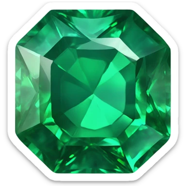 Emerald sticker