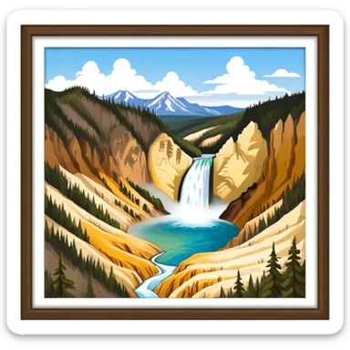 yellowstone  sticker