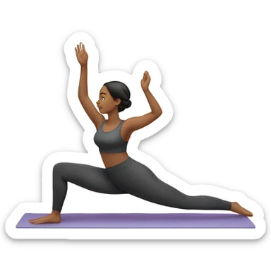 Pilates sticker