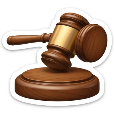 Gavel sticker