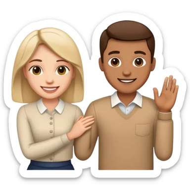 Wife loves man sticker