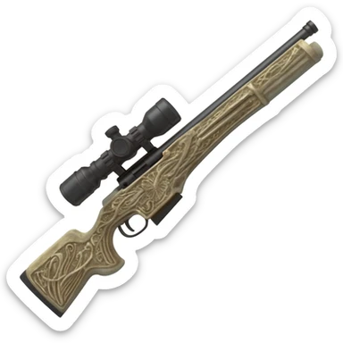 bones sniper rifle sticker