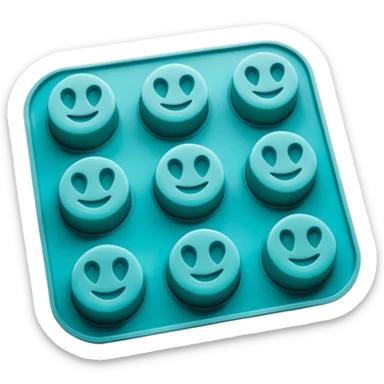 Silicone cake mold sticker