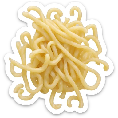 raw noodles sticker