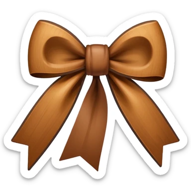 Bow sticker