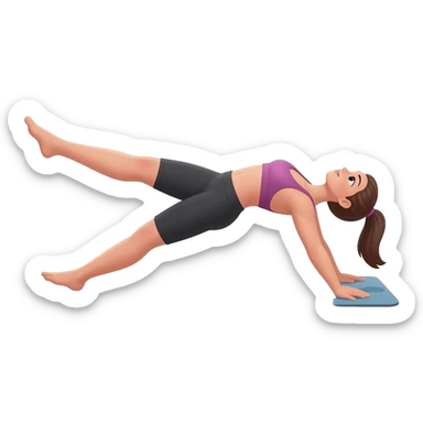 pilates lifestyle sticker