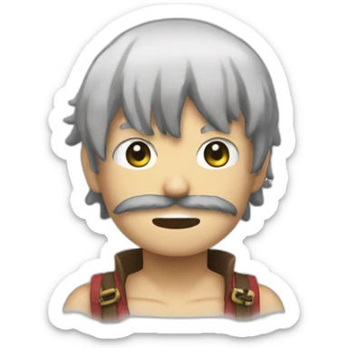 Ussop one piece sticker