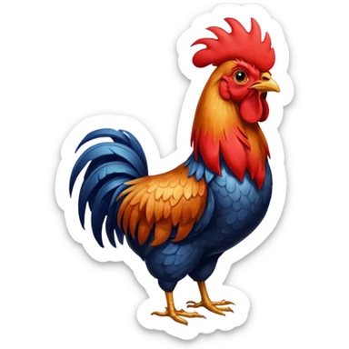 Cock sticker