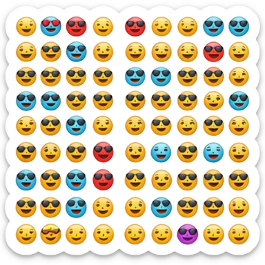 Emoji e IA sticker