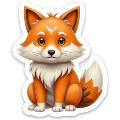 Linoone-Rocruff-fusion sticker