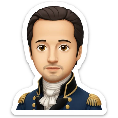 lin manuel miranda as alexander hamilton sticker