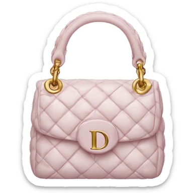 dior bag sticker