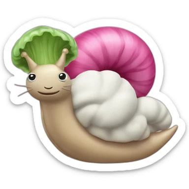 Licorne sur escargot sticker