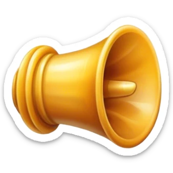 Horn of an animal sticker