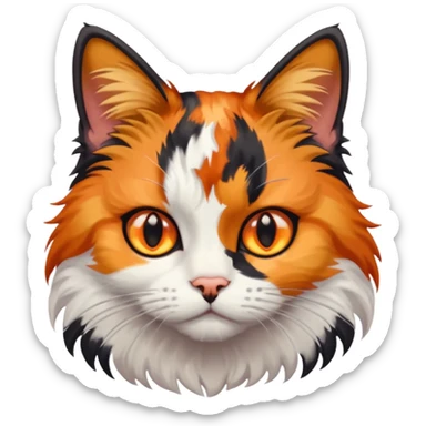 Dodge hell. Cat sticker