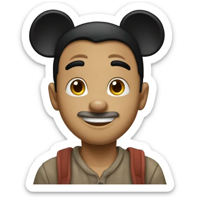 Poleron mickey sticker