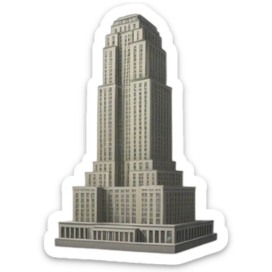 Empire-state-building sticker