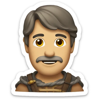 castell humà sticker