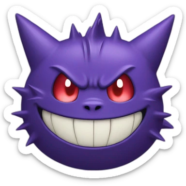 Gengar sticker
