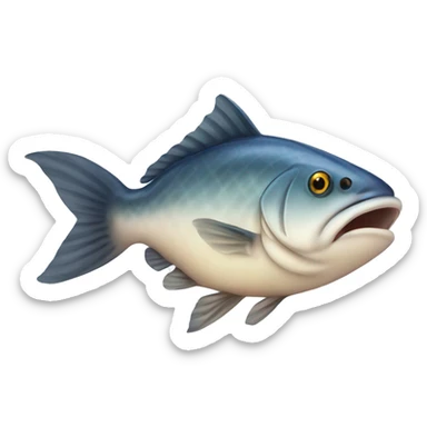 fatty fish sticker