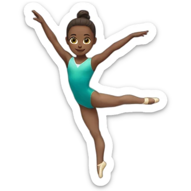 gymnastics sticker