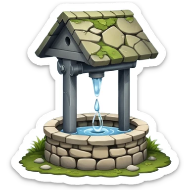a water well sticker