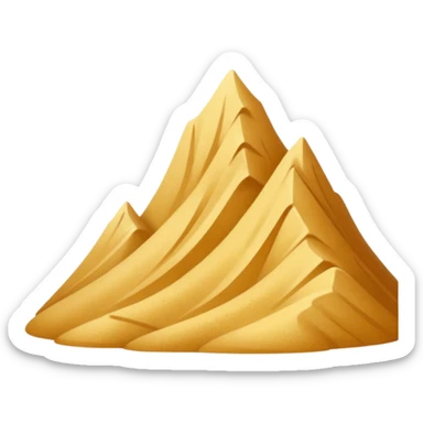 sand mountains sticker