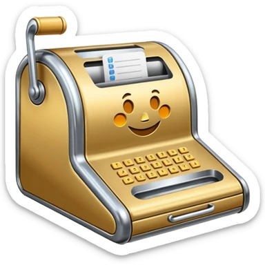 checkout till sticker