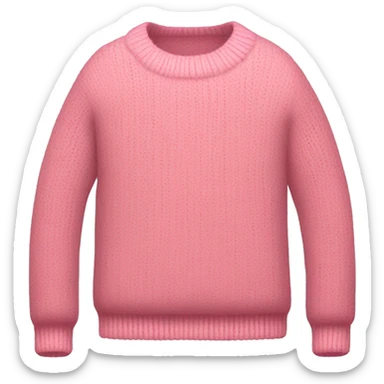 pink sweater sticker