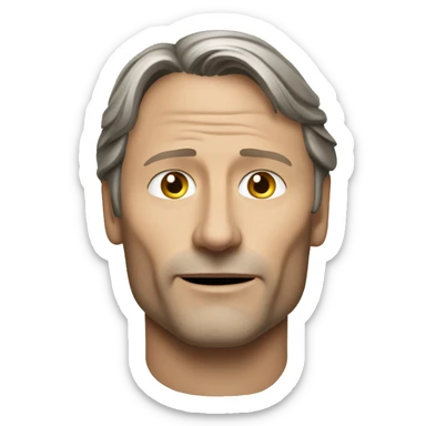 mads mikkelsen sticker