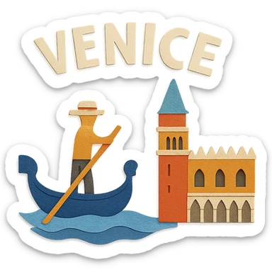 Venice Italy sticker