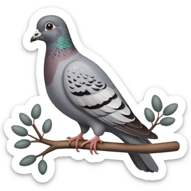 Pigeon sticker