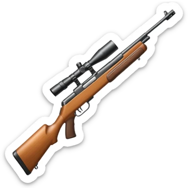 Rifle sticker