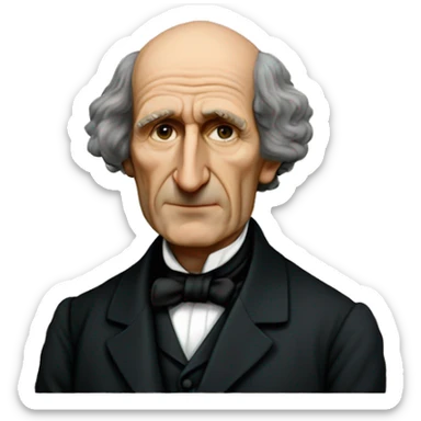 john stuart mill sticker