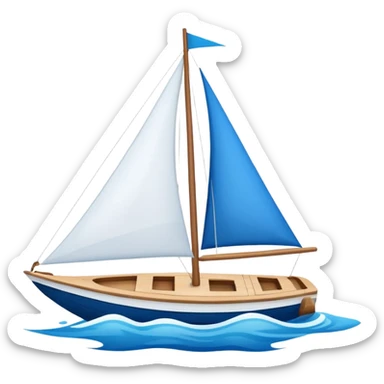 sailboat sticker