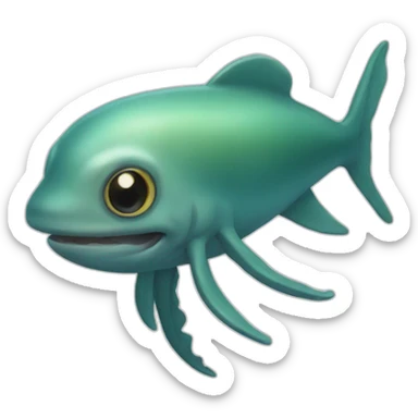 sea creature sticker